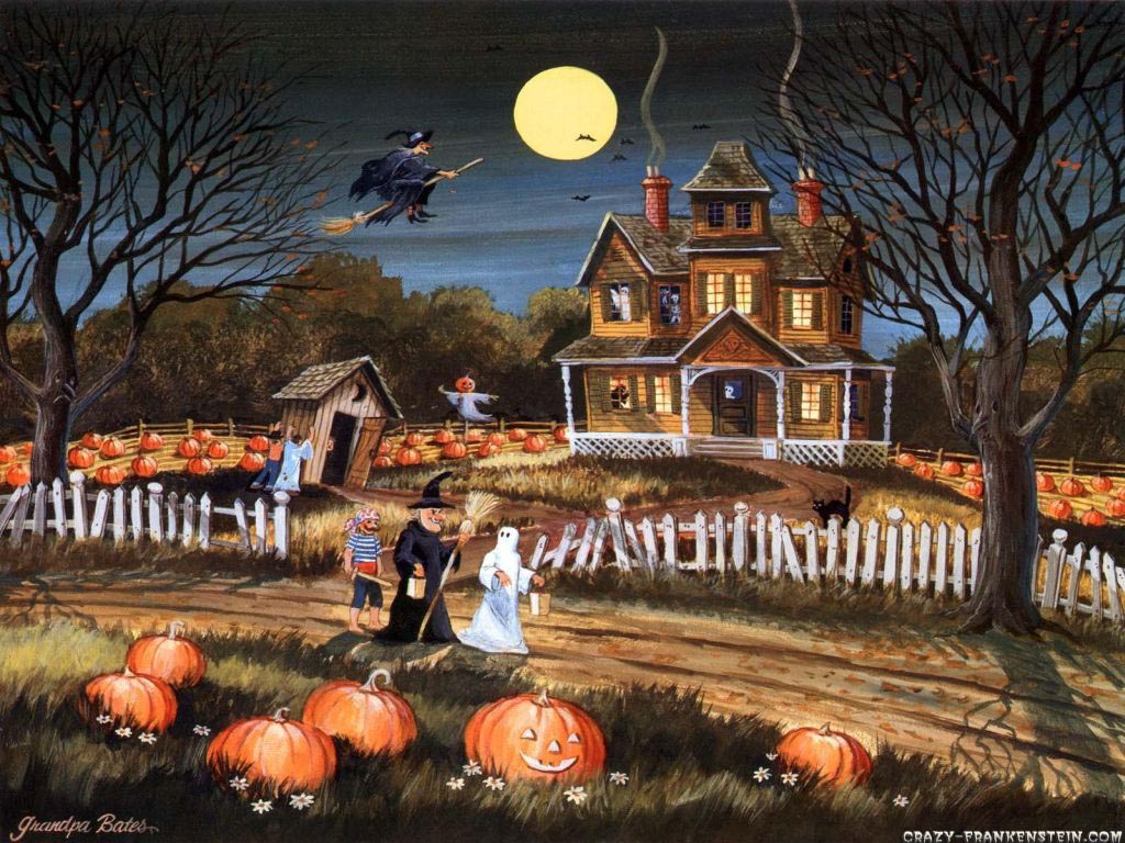 2 Pop Art Halloween aesthetic vintage halloween HD phone wallpaper  Pxfuel