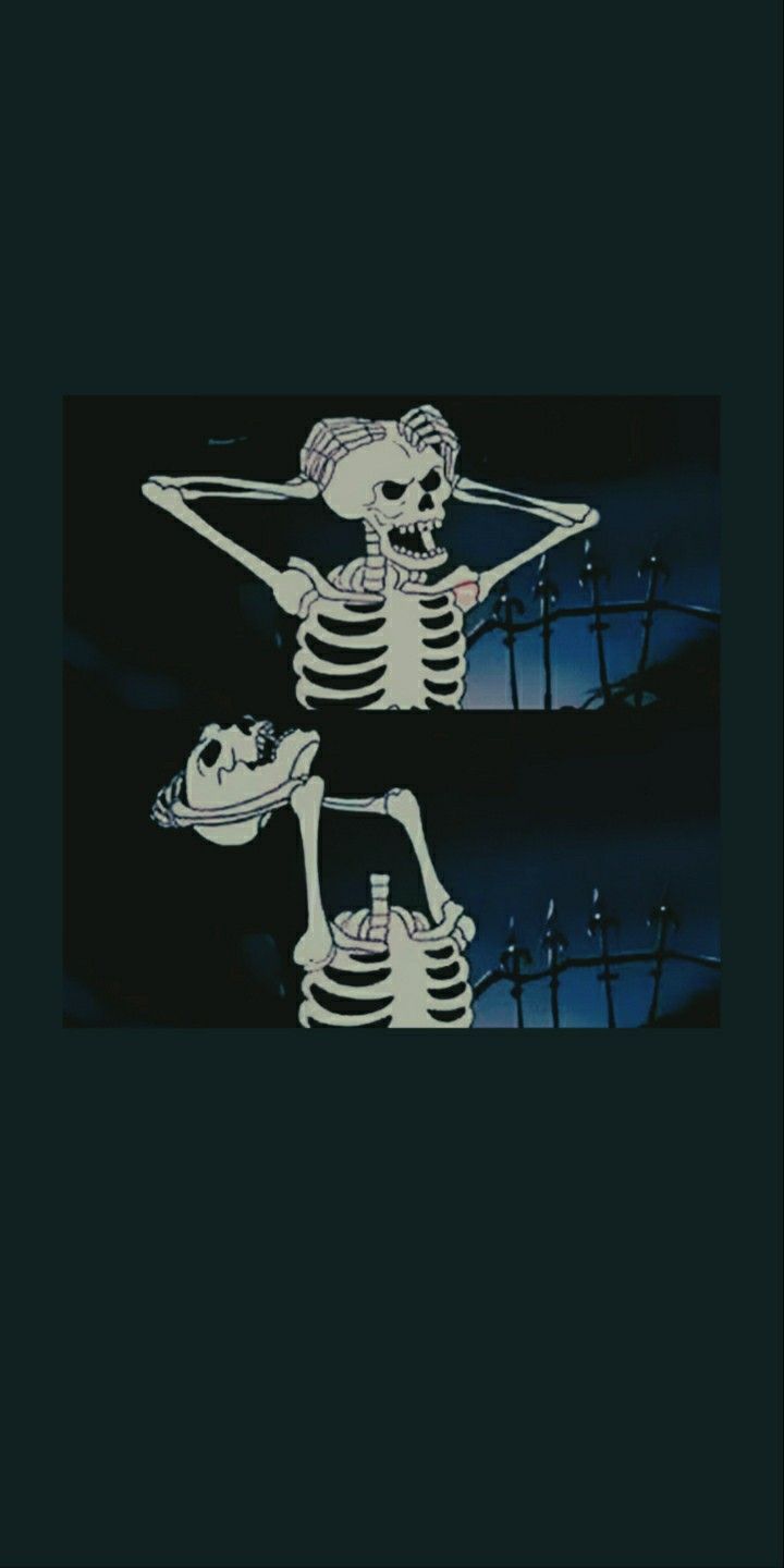 scary 13 Halloween Dancing Skeleton Wallpapers