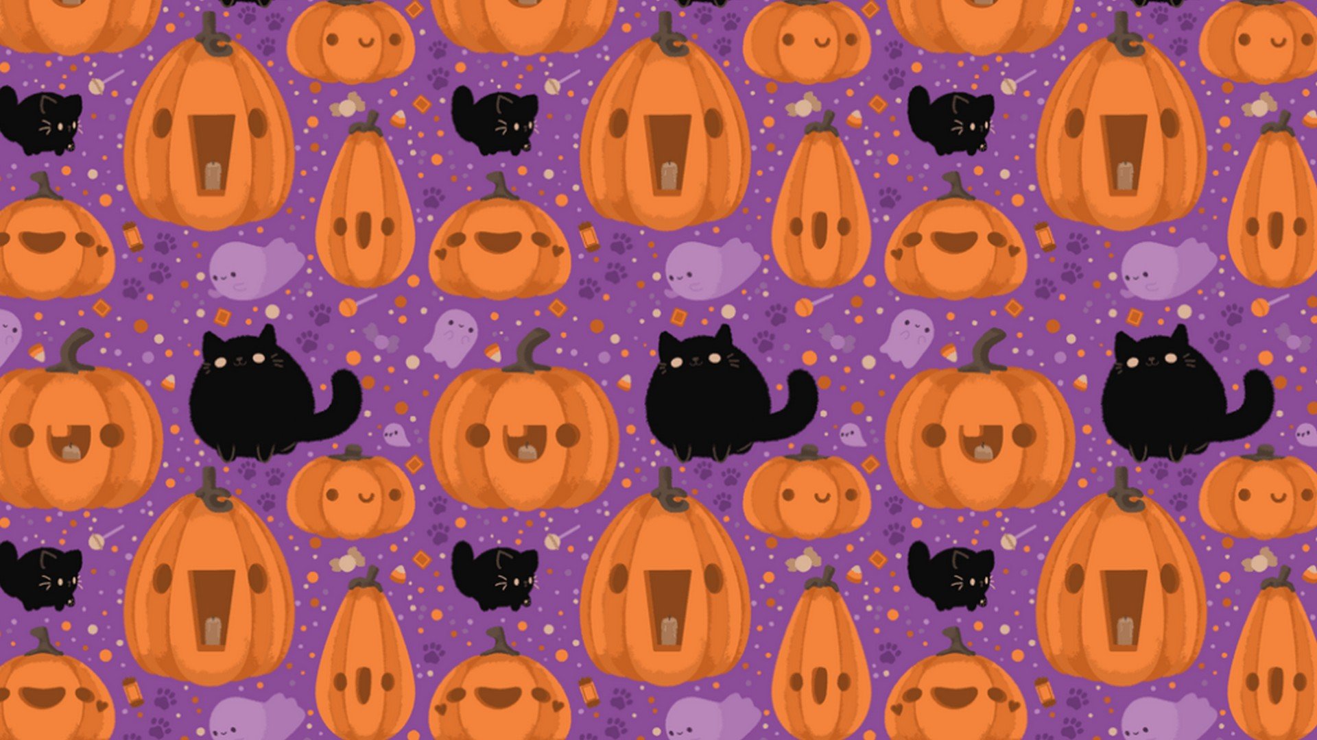 Purple Halloween Wallpaper 15 