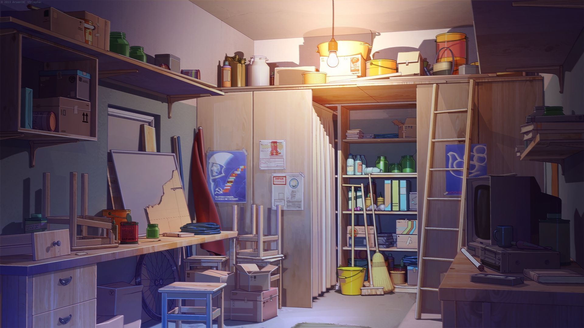 Simple anime room anime bedroom HD wallpaper  Pxfuel