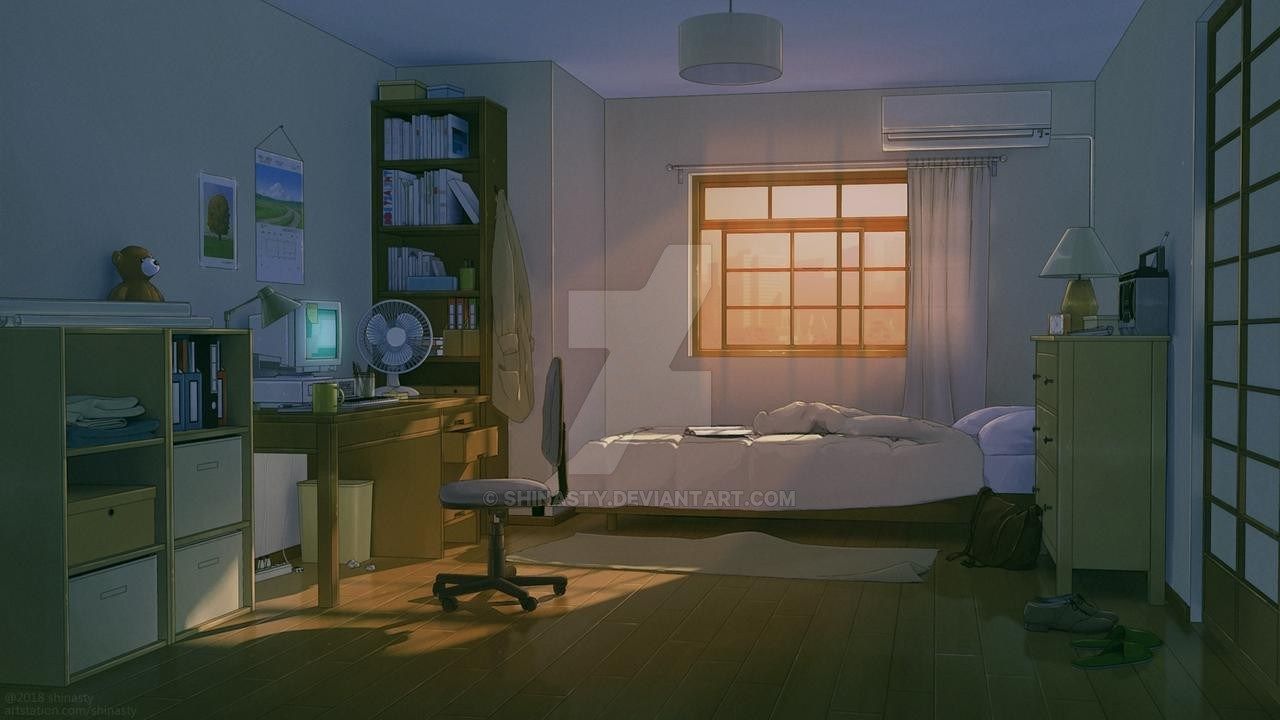 Anime bedroom backgrounds HD wallpapers  Pxfuel