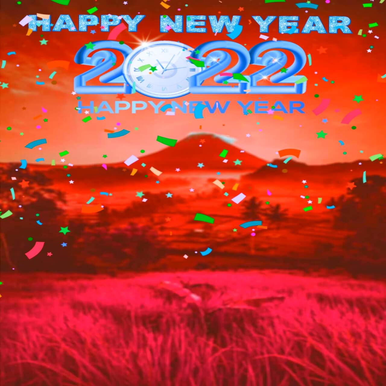  2022 CB PicsArt Editing Happy New Year Background HD rED | CBEditz