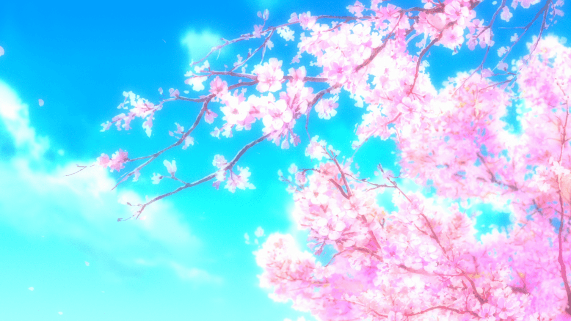 Grandious Anime Tree tree green anime flowers nature sky landscape  HD wallpaper  Peakpx