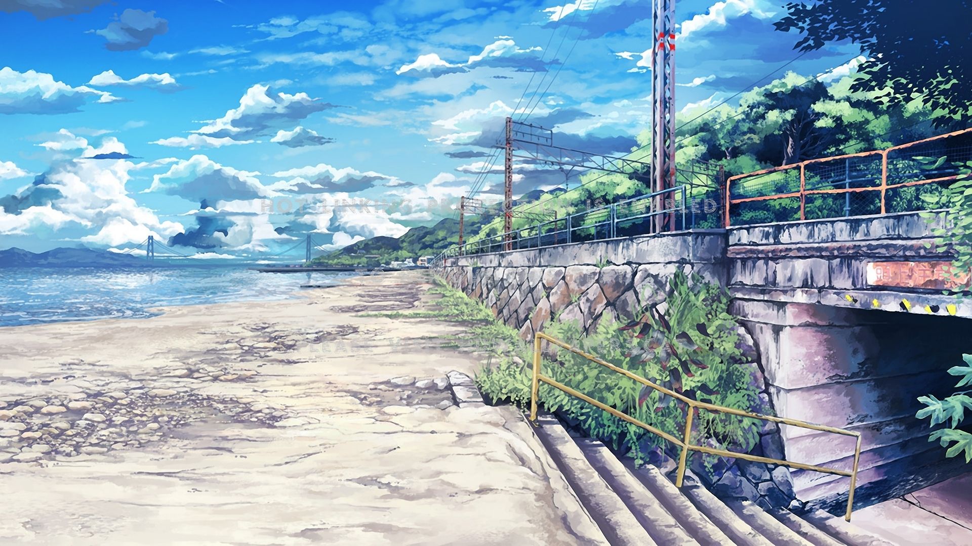 Aggregate more than 144 anime beach background best -  highschoolcanada.edu.vn