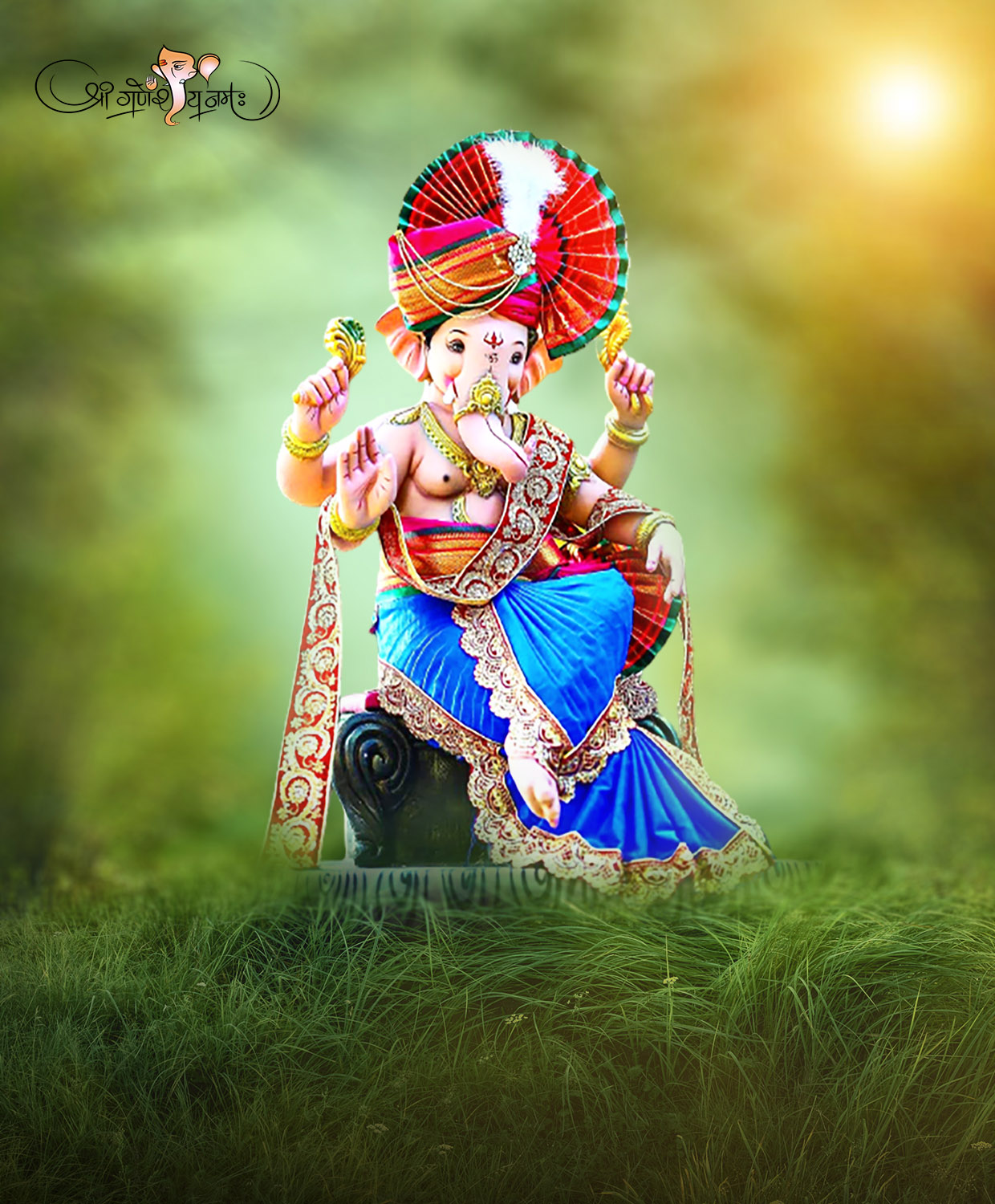  Blur Ganesh Chaturthi CB Editing Background Full HD Download ...