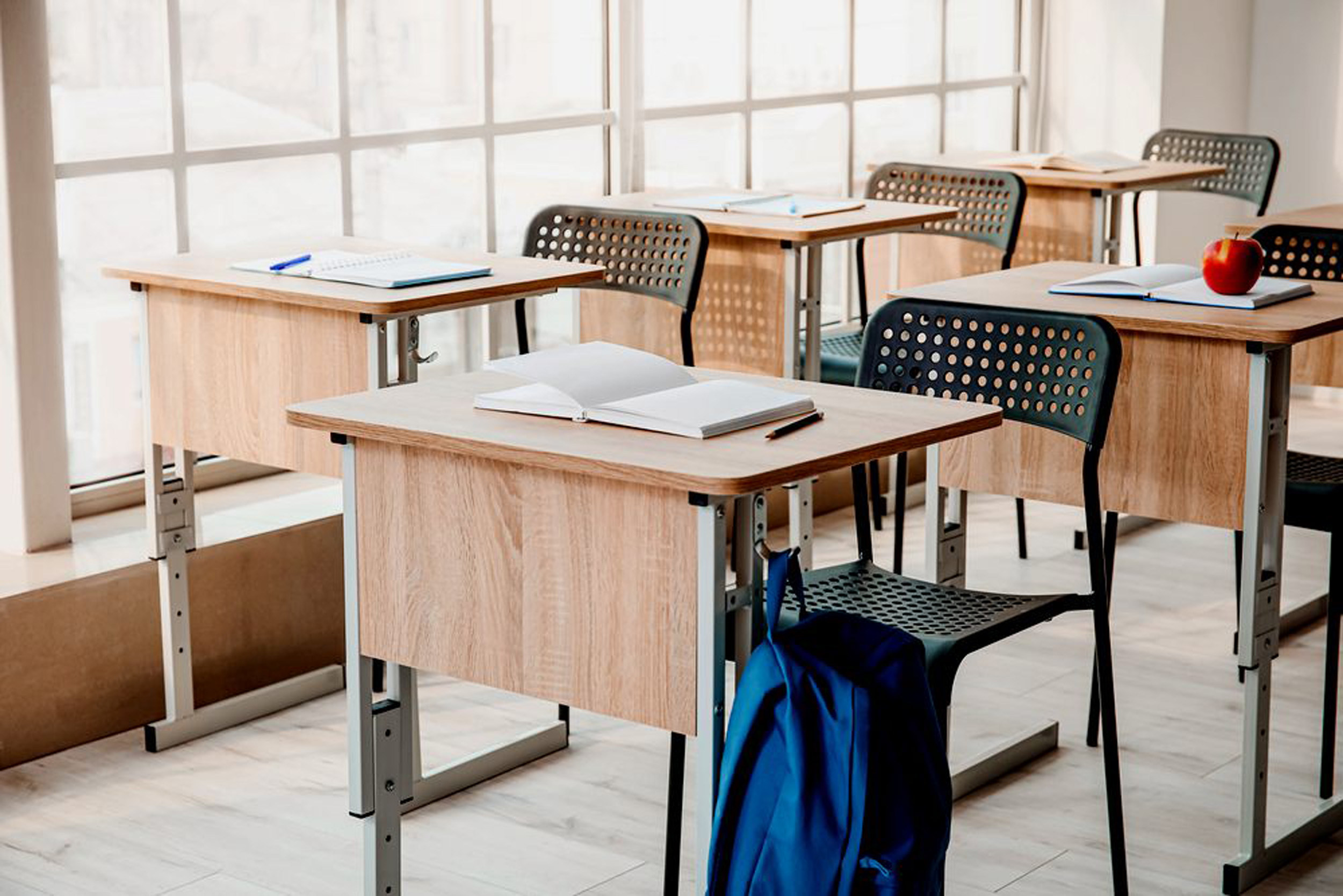 🔥 Classroom With Desks And Chairs Chalkboard Background HD Images | CBEditz