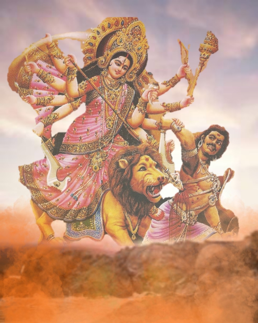 Maa Durga Face 3d Hd Image - God HD Wallpapers