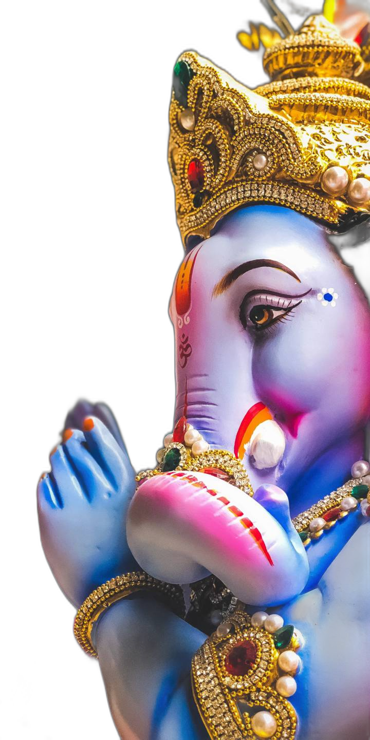 Ganesh (Ganapati- Elephant God) in Hindusim Mythology Closeup Ho Stock  Photo - Image of figure, chaturthi: 59888226
