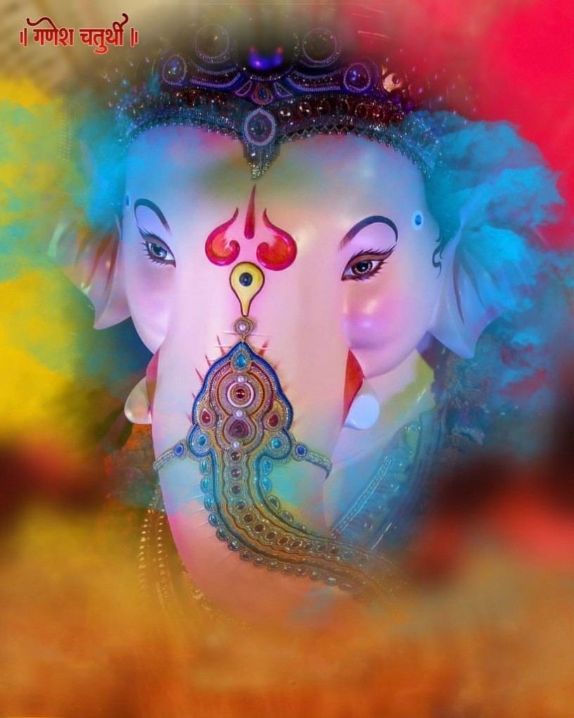  Ganpati Bappa face Photo Editing Background HD | CBEditz