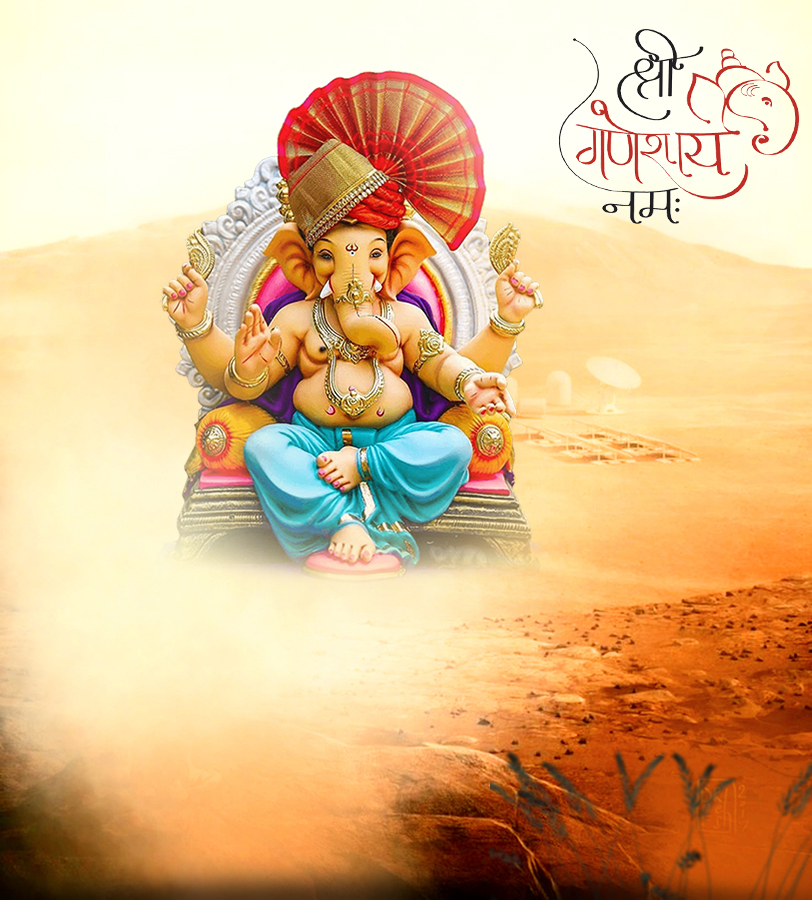 Ganpati Bappa Morya Ganesh Chaturthi Editing Background Cbeditz | My ...