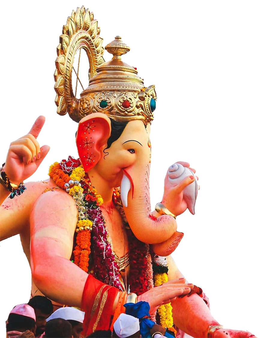 Gold and red hindu deity figurine photo – Free Ganesha Image on Unsplash