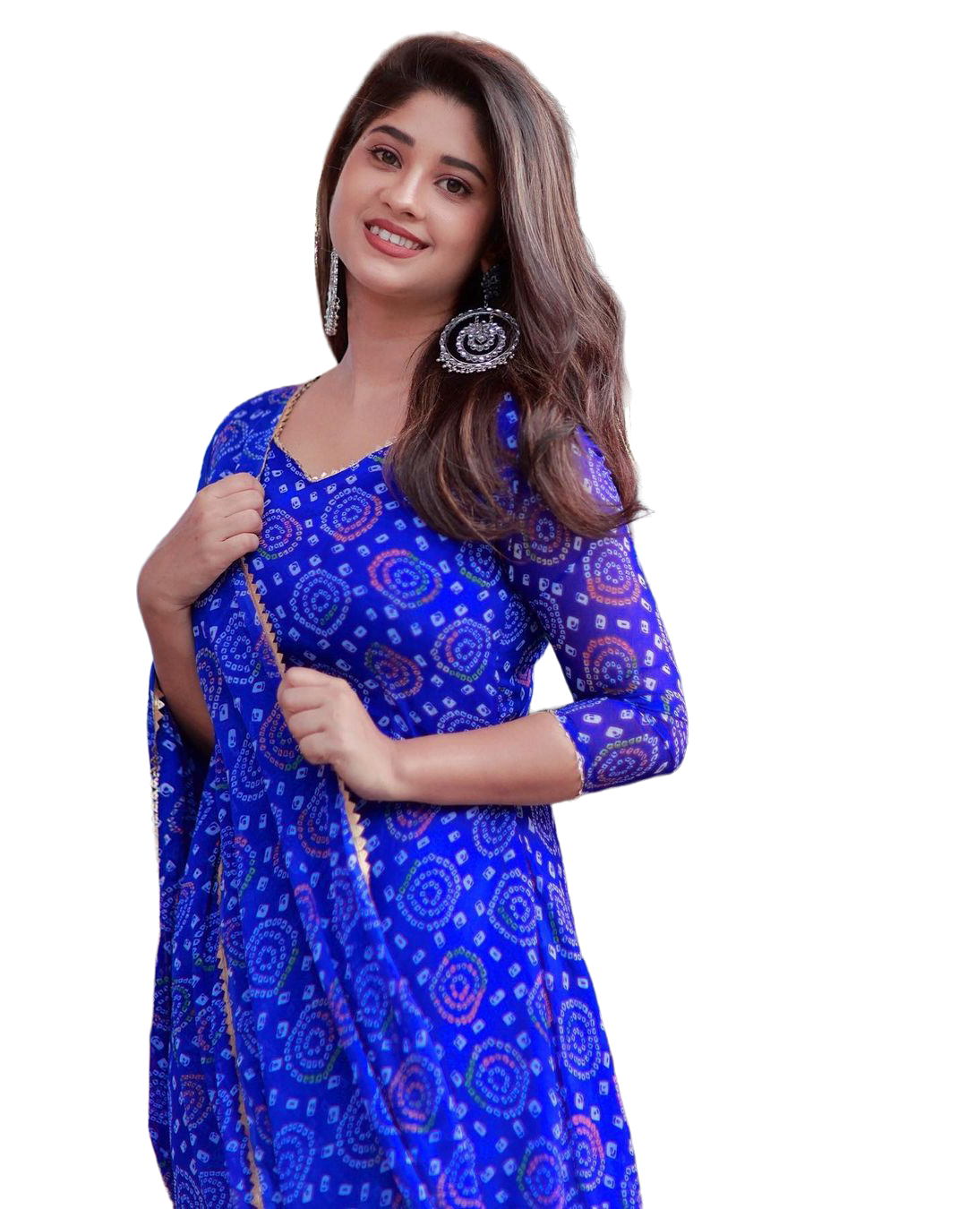 🔥 Girl In Blue Salwar Suits PNG Images Download | CBEditz