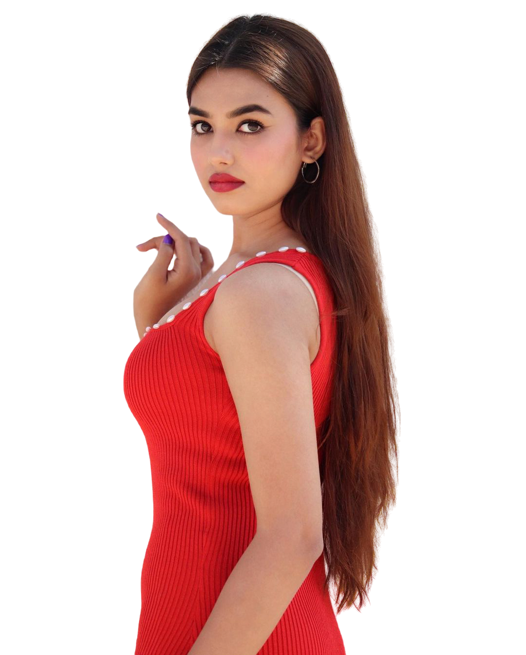 🔥 Girl In Red Dress PNG Images Download | CBEditz