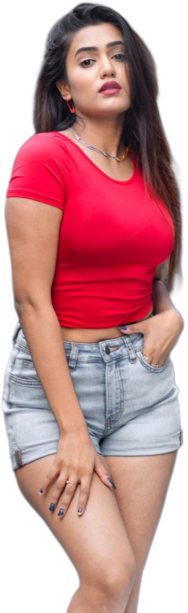 🔥 Girl In Red Tshirt Png Images Download Cbeditz