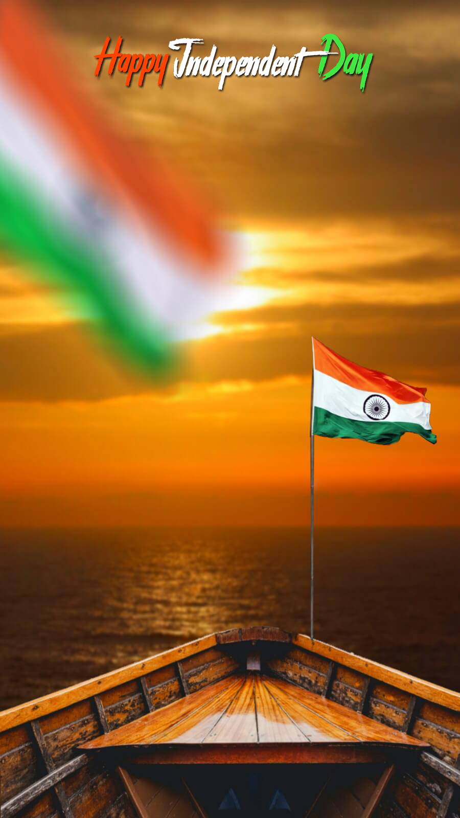 4k India Flag Stock Video Footage for Free Download