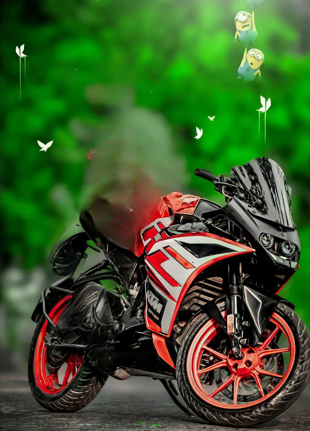  KTM Bike CB Background HD Download | CBEditz
