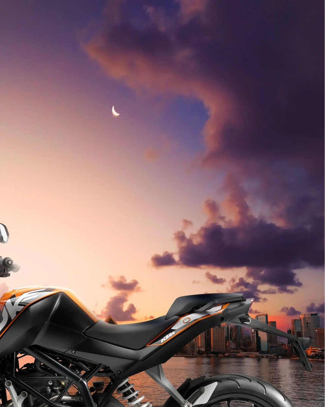  Ktm Bike Sunset Sky PicsArt Editing Background Full HD Download ...