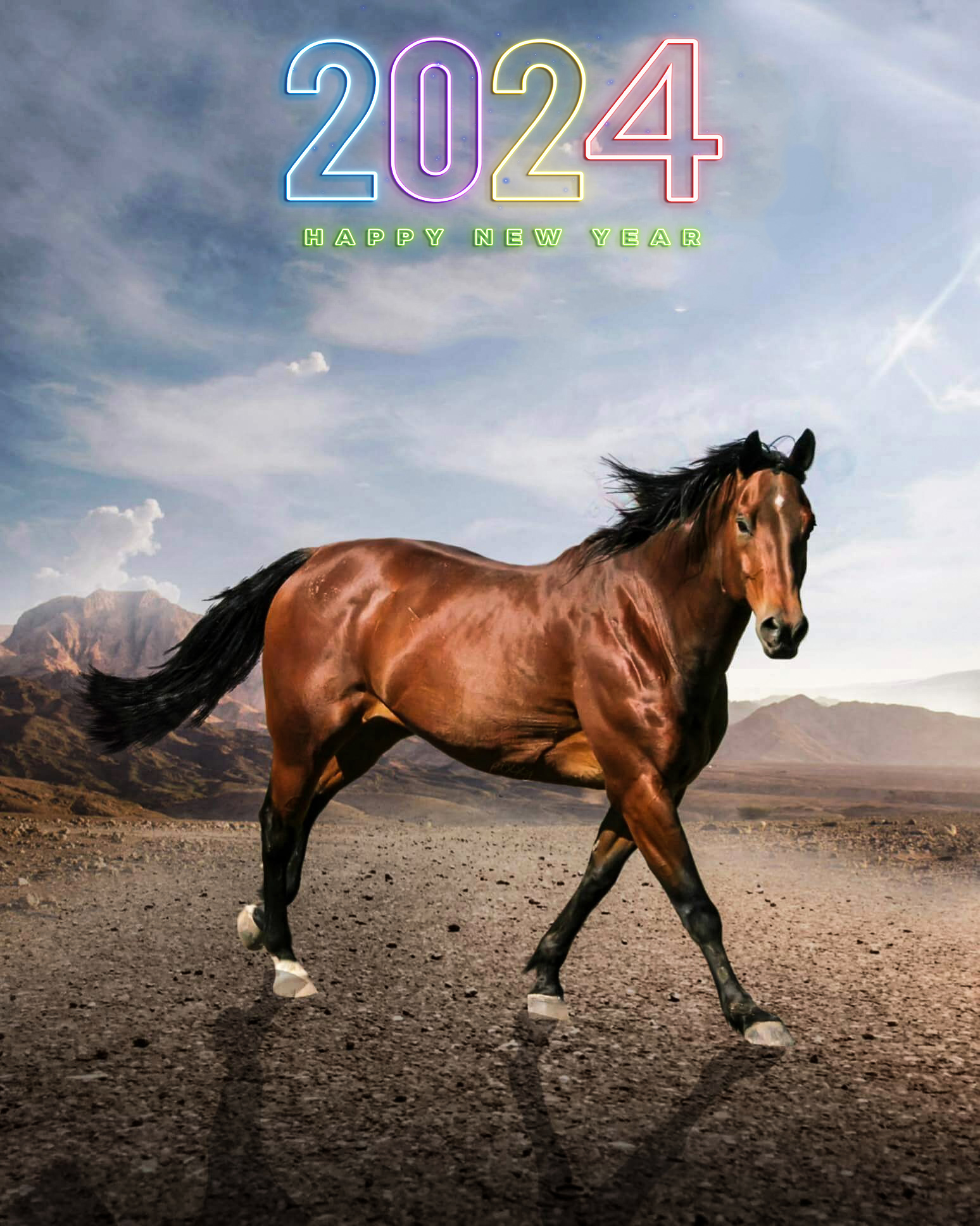 Picsart Happy New Year 2024 Horse Running On A Dirt Road Background   Picsart Happy New Year 2024 Horse Running On A Dirt Road Background Hly1agxyuh 