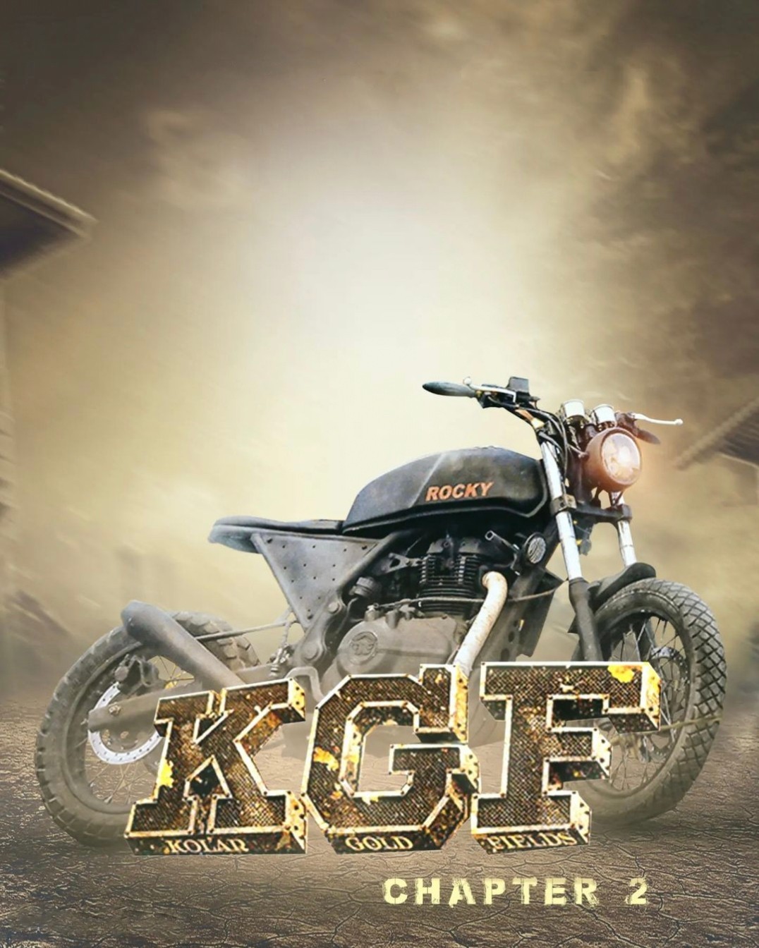  Picsart KGF Chapetr Tow Bike Background Full HD Download | CBEditz