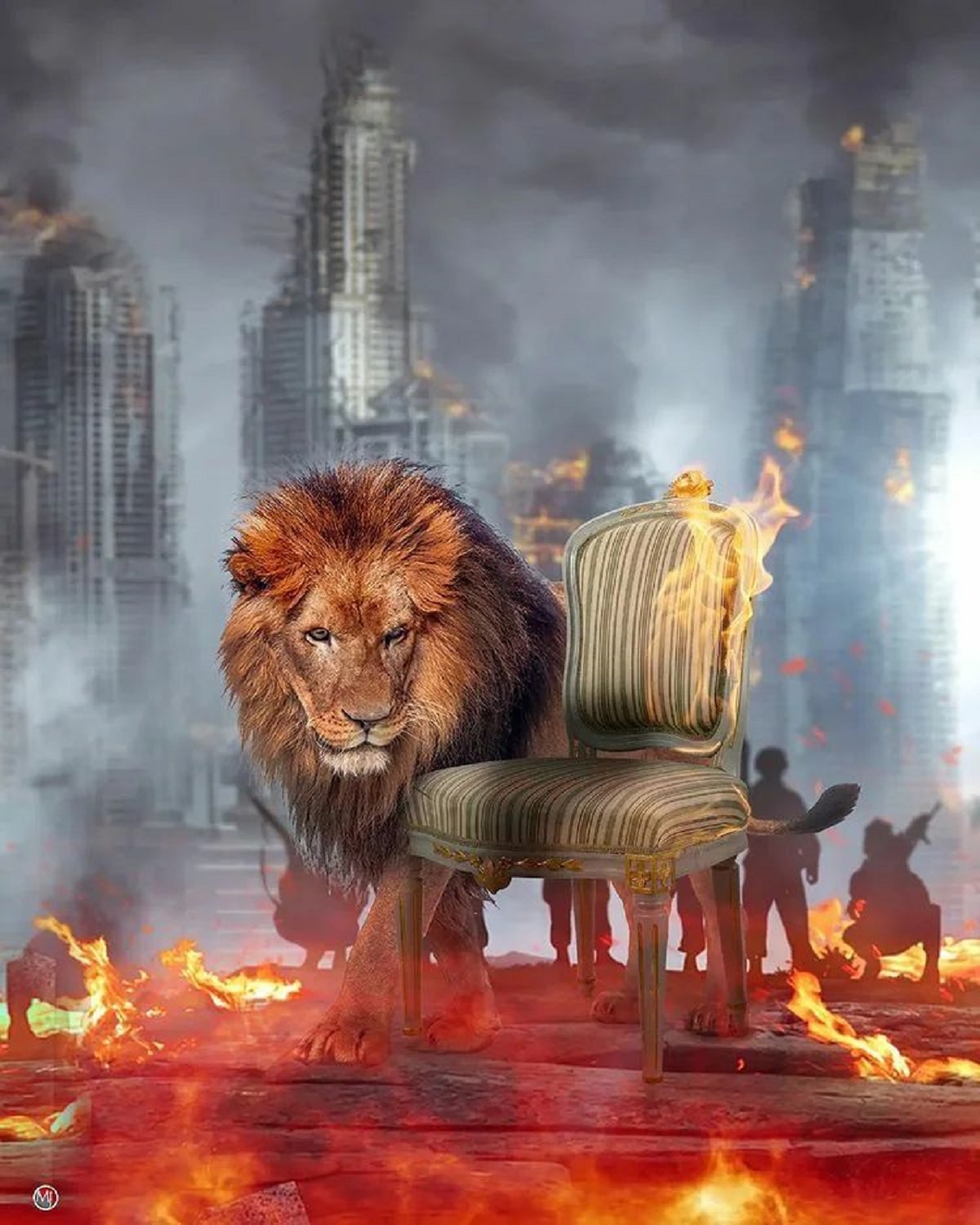  Picsart Lion With Chair Editing Background Full HD Download ...
