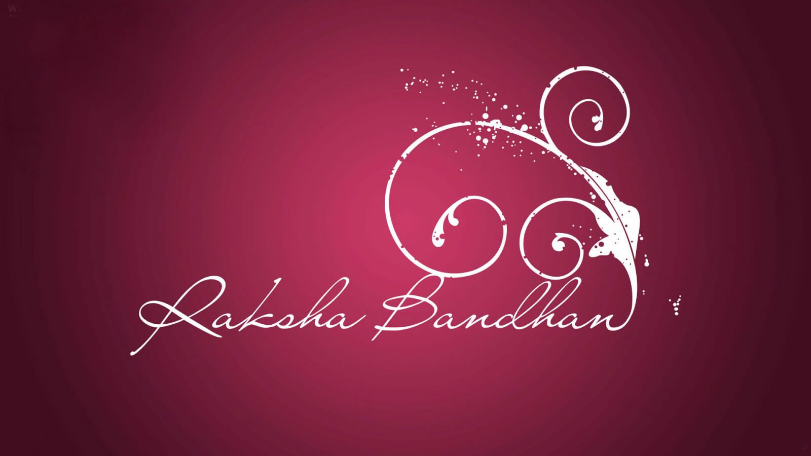 Raksha Bandhan Rakhi Wallpaper Stock Vector - Illustration of curve,  brother: 25863501