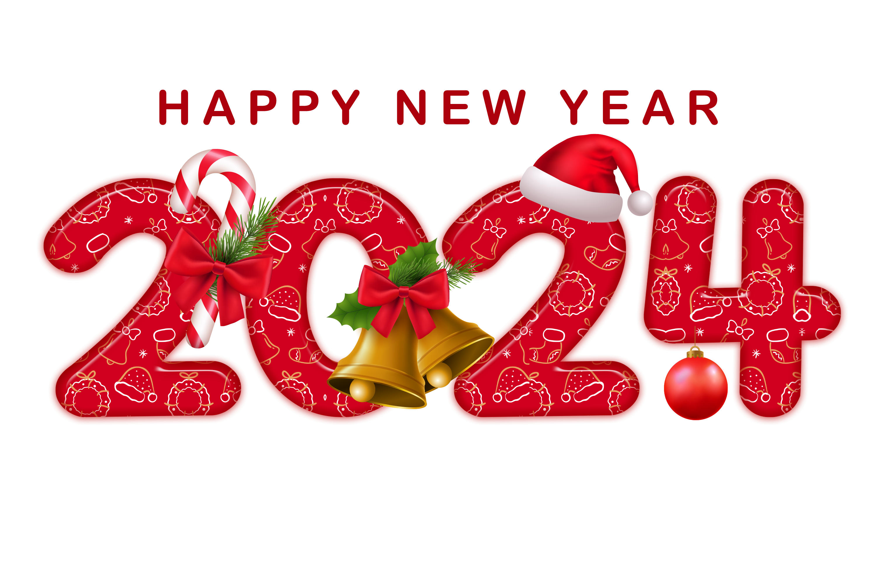 Merry Christmas And Happy New Year Png - Free Transparent PNG Download -  PNGkey