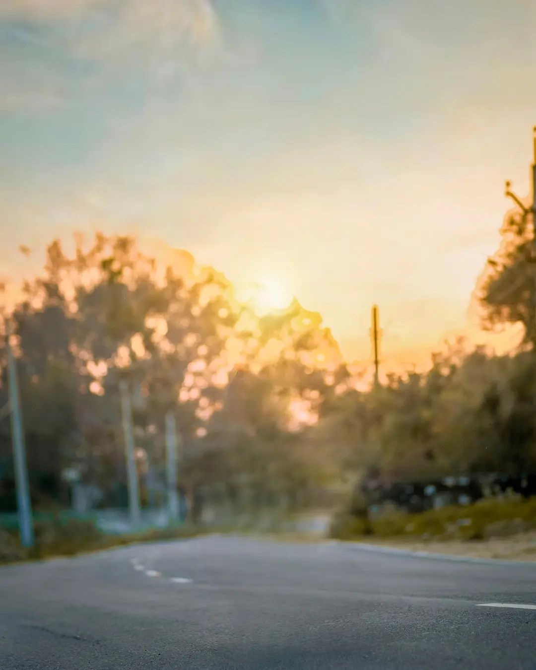  Sunset Road Picsart Background HD Download | CBEditz