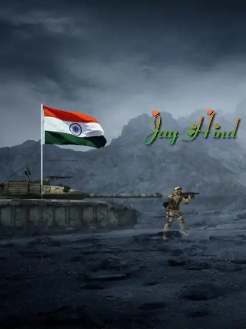 15 August Army Jai Hind Editing Background HD Download
