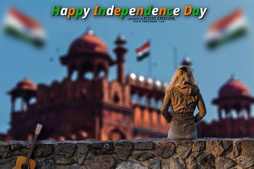 15 August  Independence Day Background For Photoshop (1)