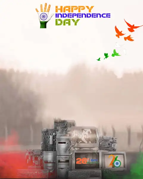 15 August Independence Day CB Editing Background HD Images