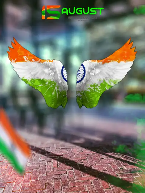 15 August Wings Blur CB Photoshop Editing Background Full HD