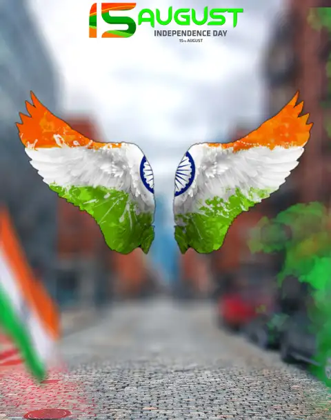 15 August Wings Blur CB Photoshop Editing Background Full HD Free