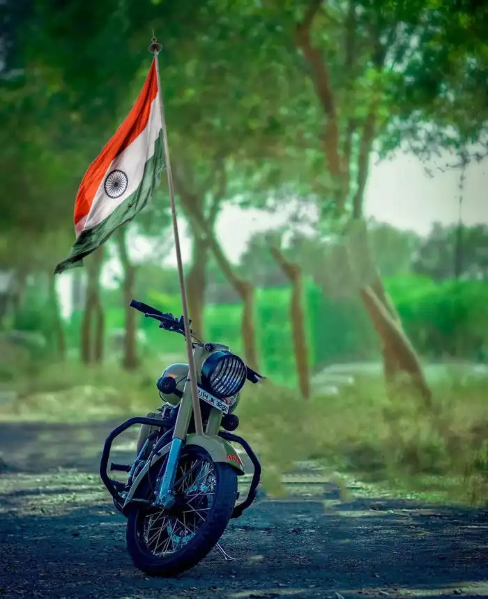 2023 Bike Independence Day 15 August Photo Editing Background