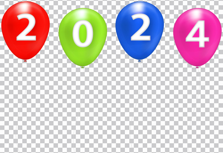 Thumbail Of Happy New Year 2024 PNG