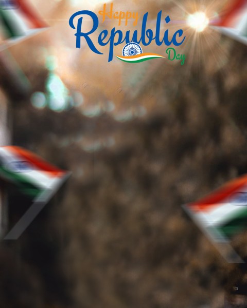 26 January Republic Day Picsart Editing Background