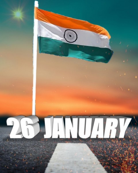 26 January Republic Day Editing Background 2021