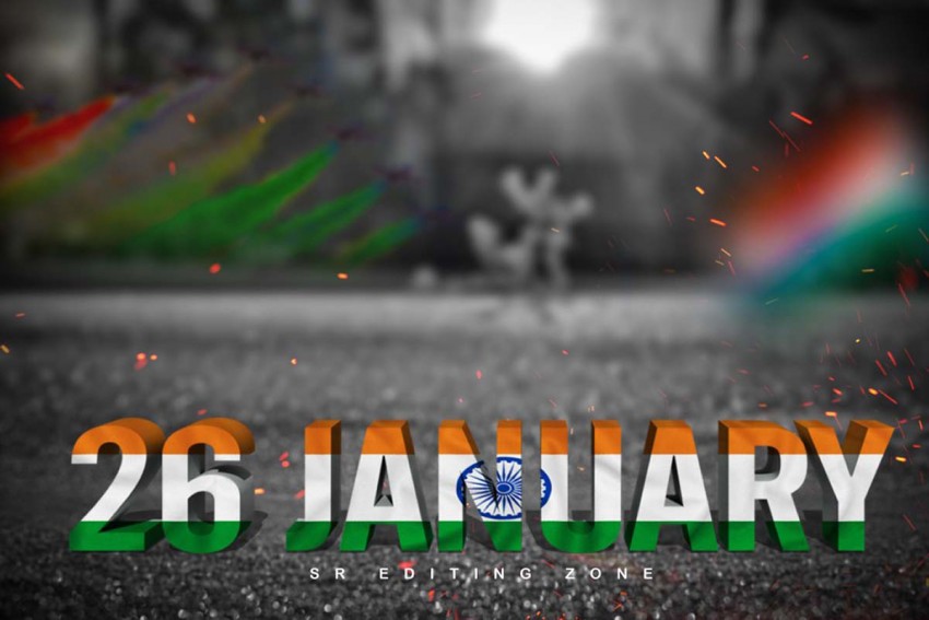 26 January Republic Day Editing Background Full HD