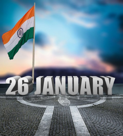 26 January Republic Day Editing Background Full HD