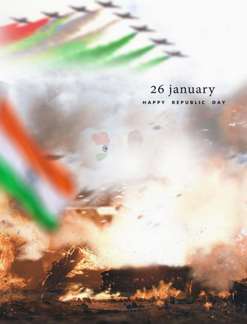 26 January Republic Day PicsArt Editing Background