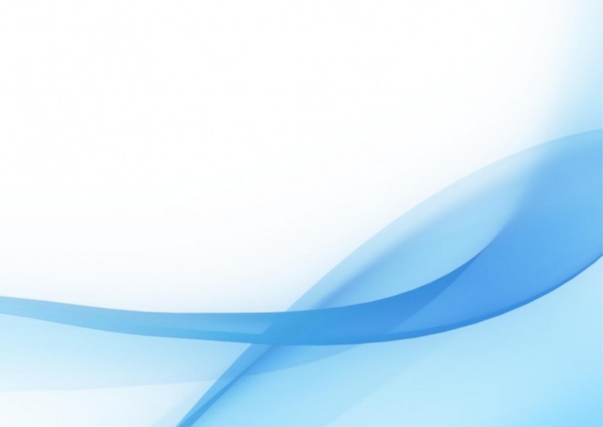 3D White Blue Wave PowerPoint Background