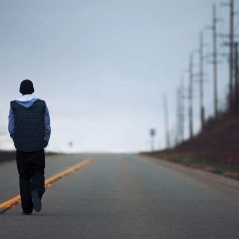 Alone Boy Road Background Image Photo  HD Download