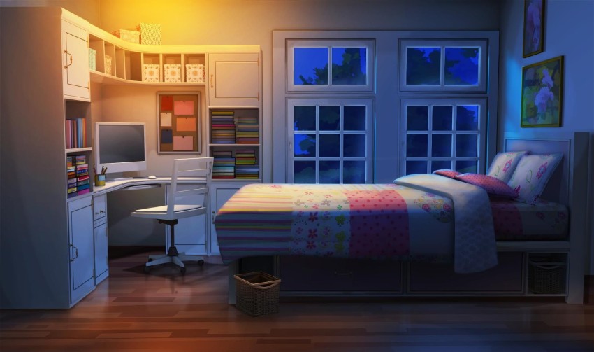 Anime house interior by anasofoz on DeviantArt