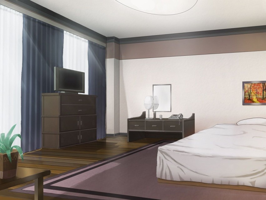 ArtStation  Anime  Visual novel background illustration  Gaming Room