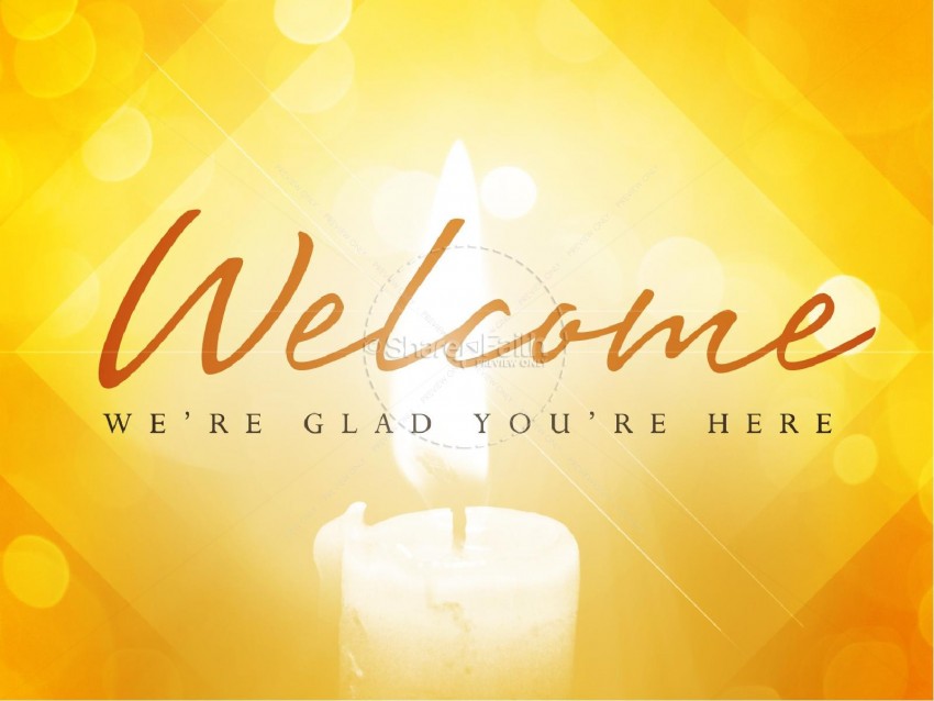 Announcement Welcome PPT PowerPoint Background