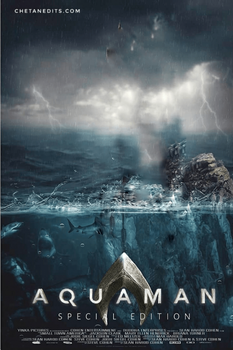 Aquaman Movie Poster CB Background Download