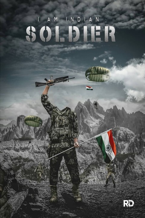 Army 26 January Republic Day Editing Background