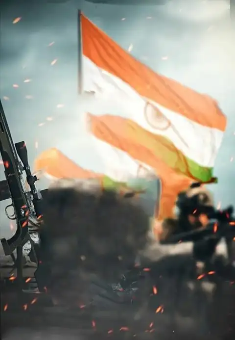 Army With Gun 15 August Editing Background HD Download