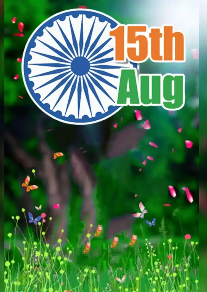 Ashoka Chakra Independence Day 15 August Photo Editing Background