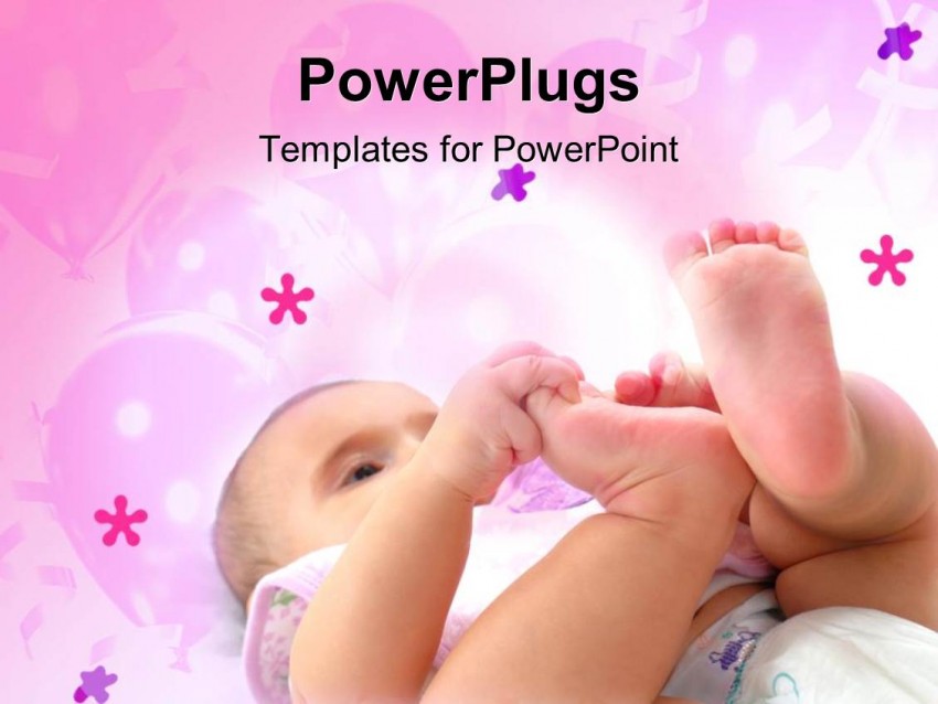 Baby PPT PowerPoint Templates Background