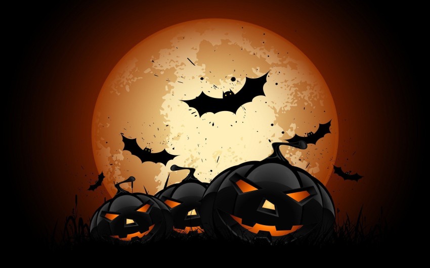 Bat Halloween Wallpaper Background HD | CBEditz